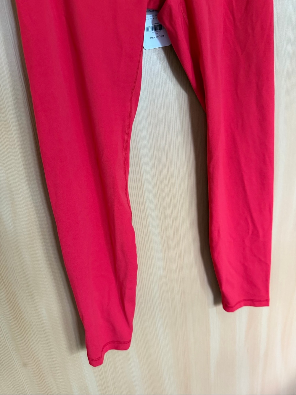 CRZ YOGA women’s High-Rise Active Red Leggings Size M Red - Picture 5 of 10